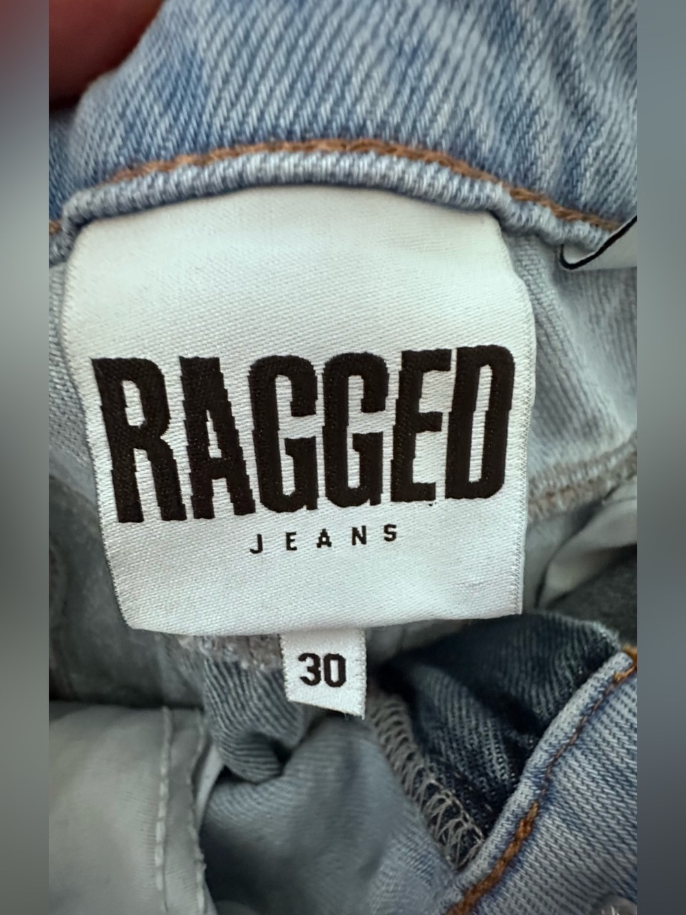 Patchwork Ragged jeans - Picture 2 of 16